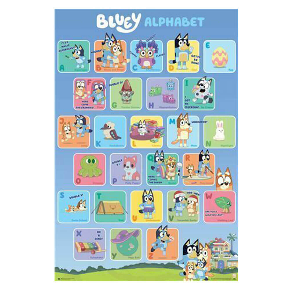 Plakat Impact Bluey (61x91,5 cm)