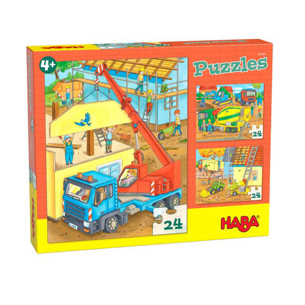 Puzzle Haba con 3 design 24pcs