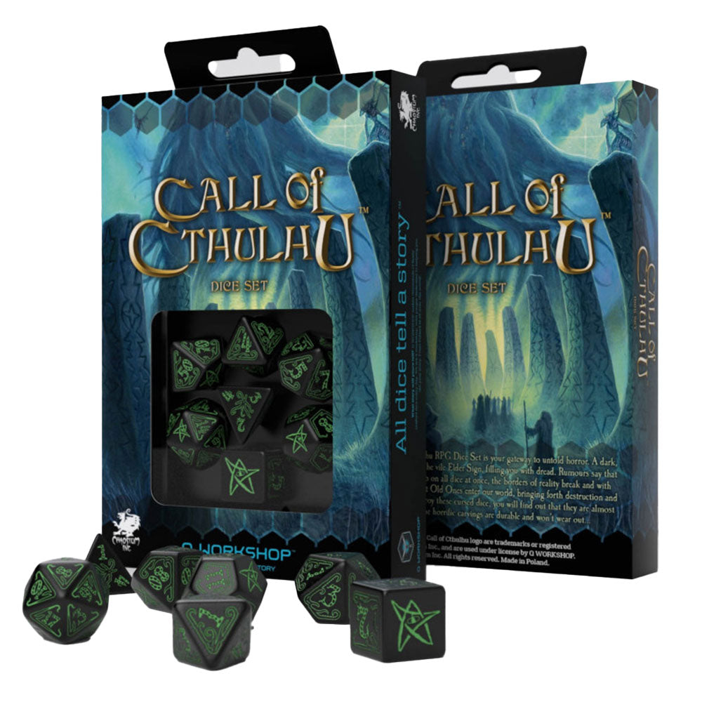 Q Warsztat Wysyłki Cthulhu Zestaw 7pcs