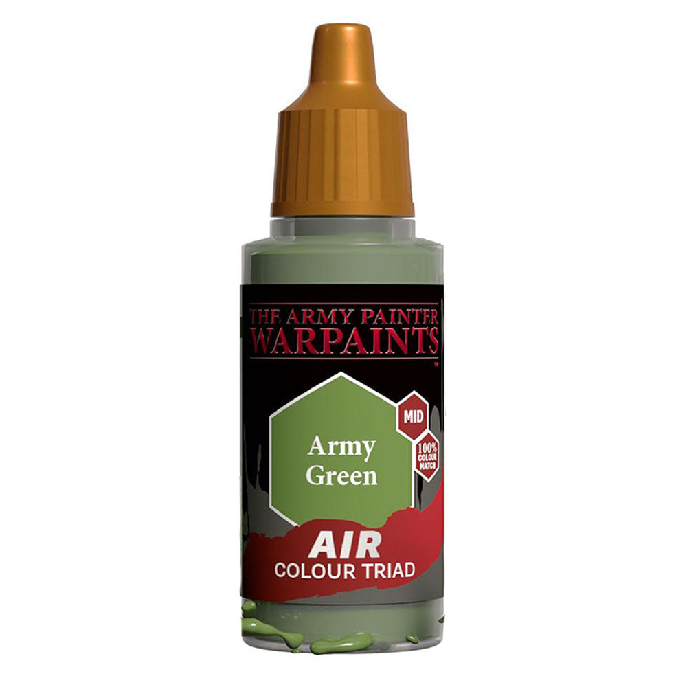 Triade de couleurs d'air de peintre de l'armée 18 ml (vert)