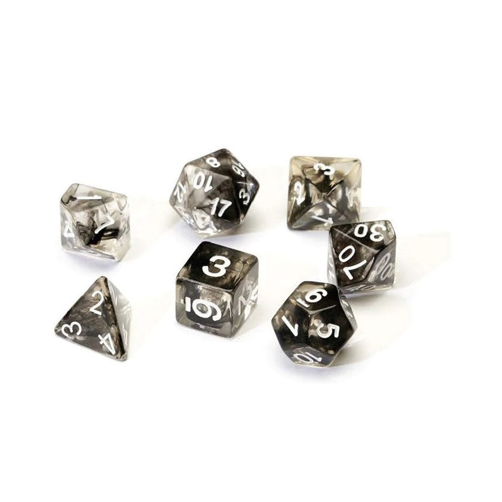 Sirius Translucent Resin Dice (ensemble de 7)