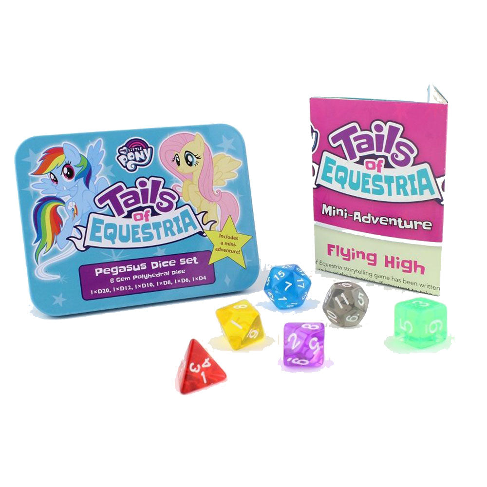 My Little Pony RPG Tails of Equestria kostkę zestawu