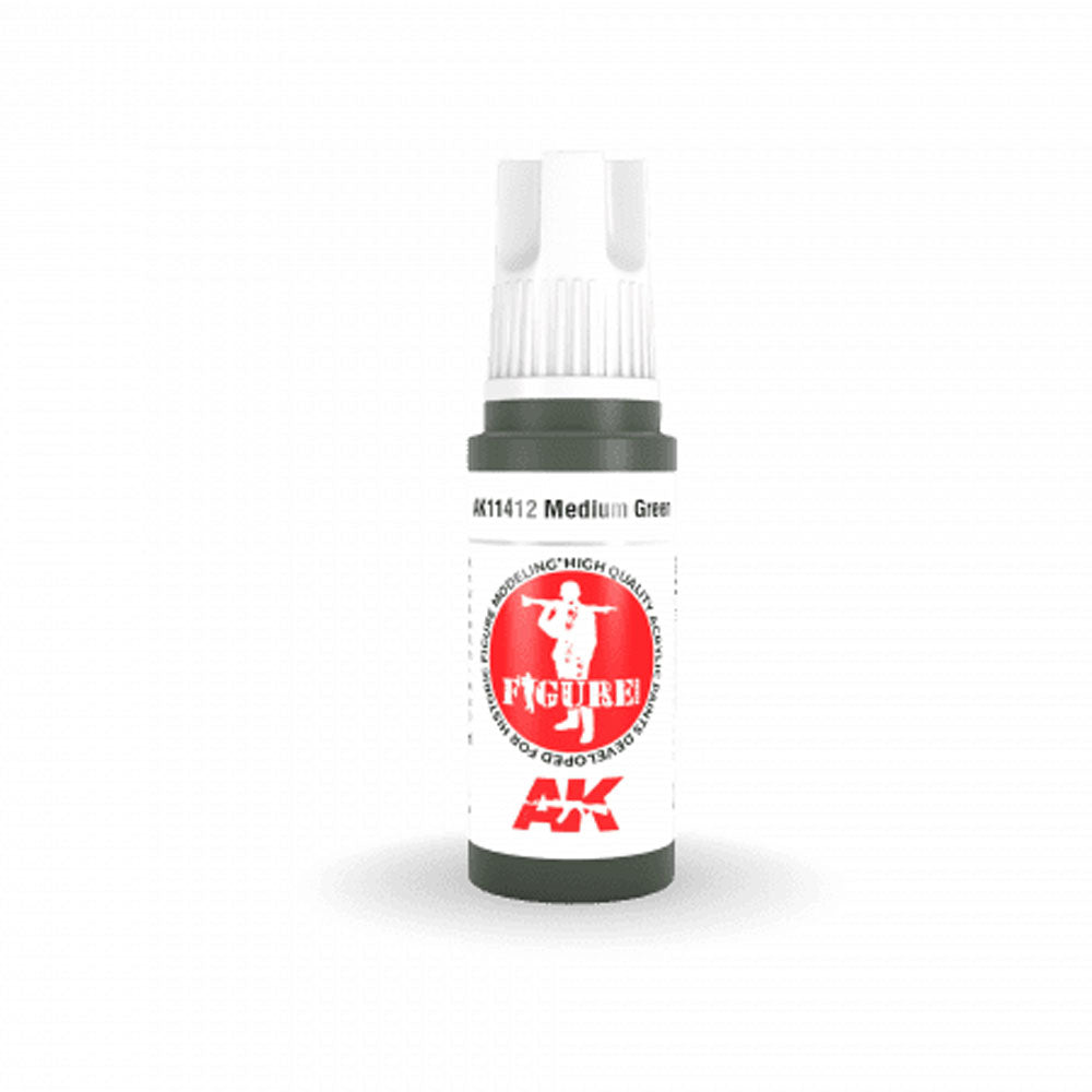 AK Interactive 3Gen Green Figures Acrylic 17mL