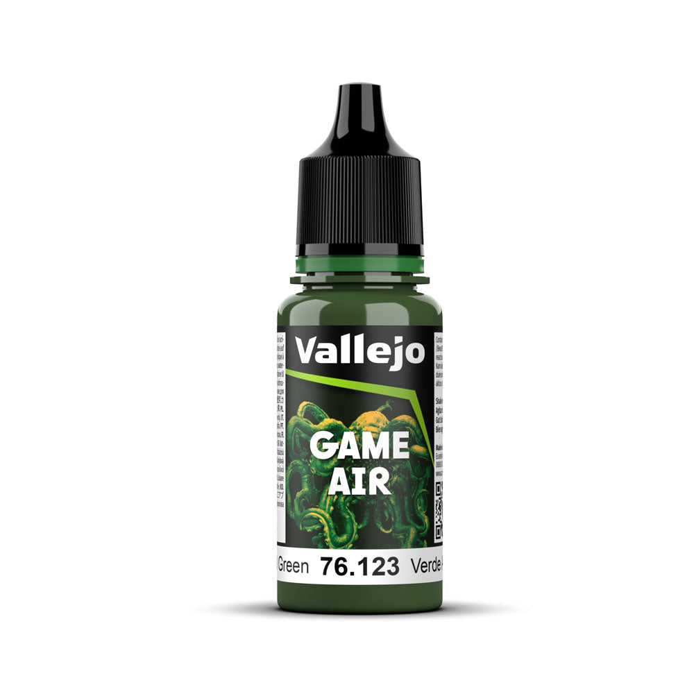 Vallejoゲームエアアクリルペイント18ml（緑）