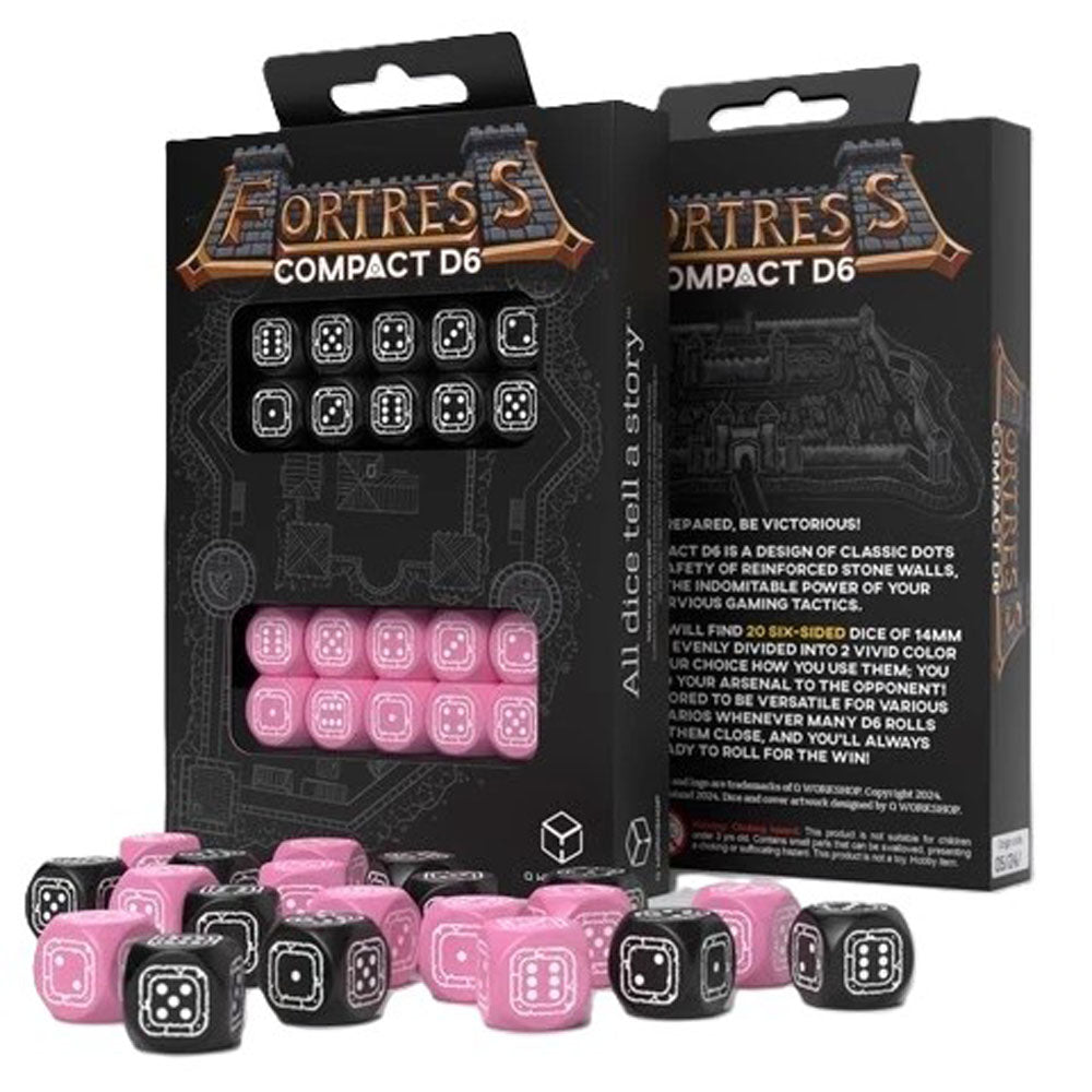 Q Workshop Fortress Compact D6 Set