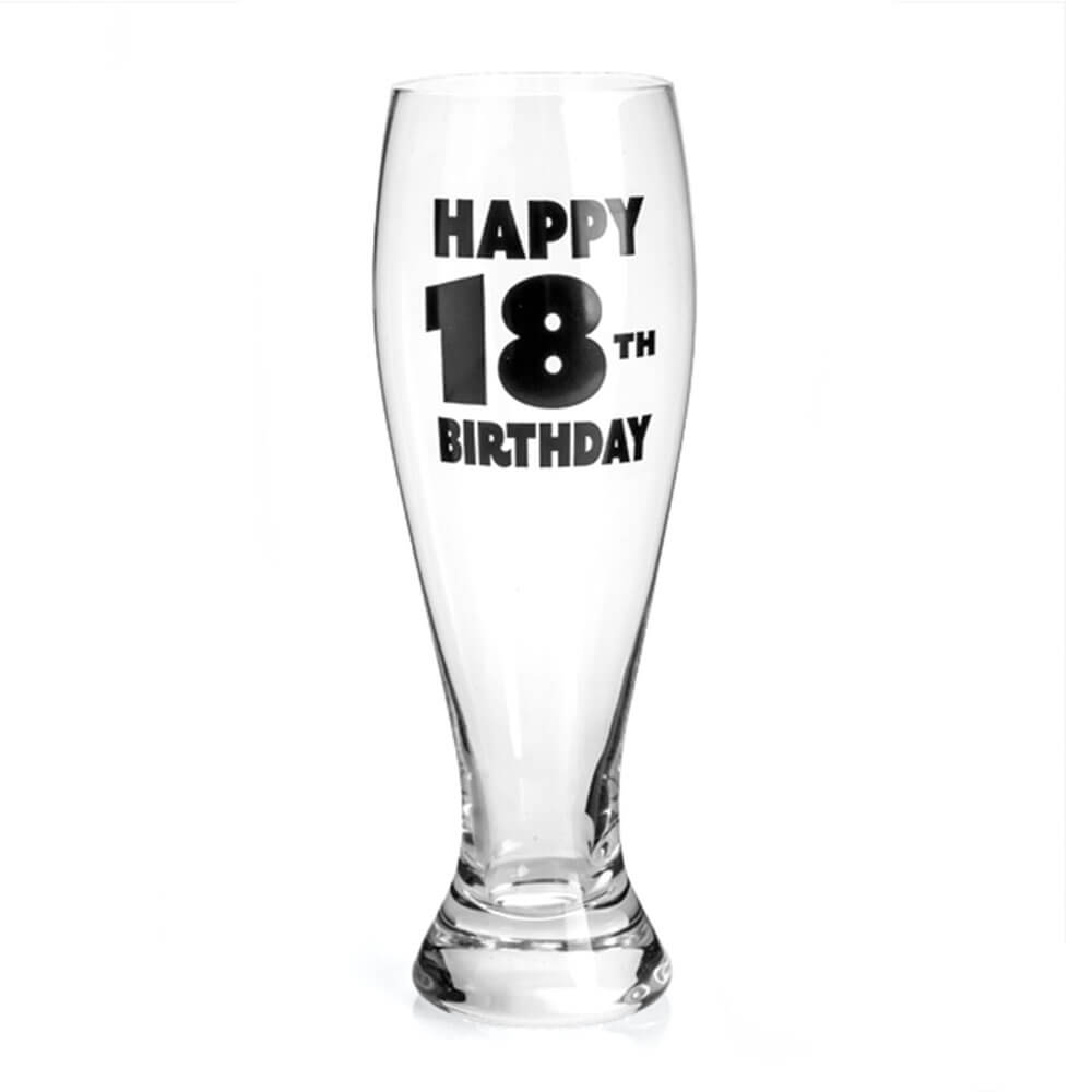 Alles Gute zum Geburtstag Pilsner-Glas