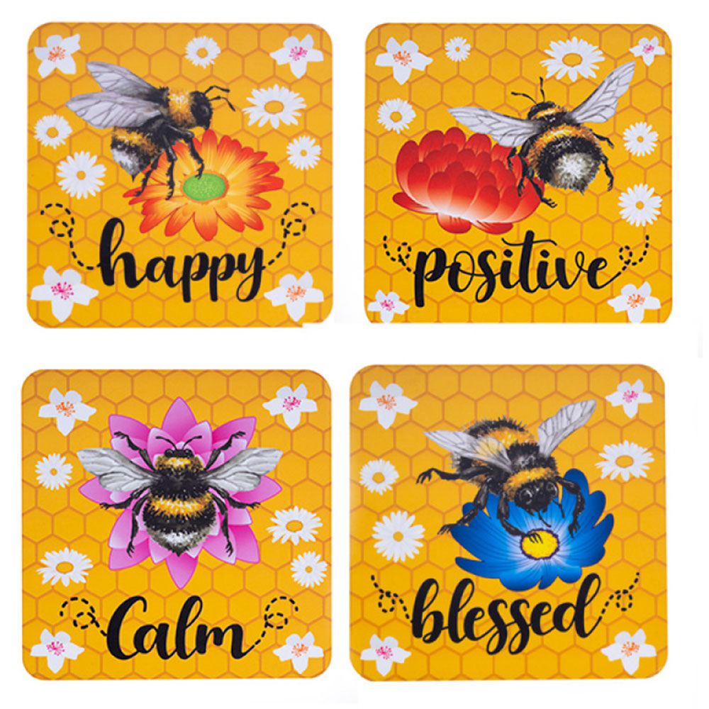 Coasters set 4pk (10x10cm)