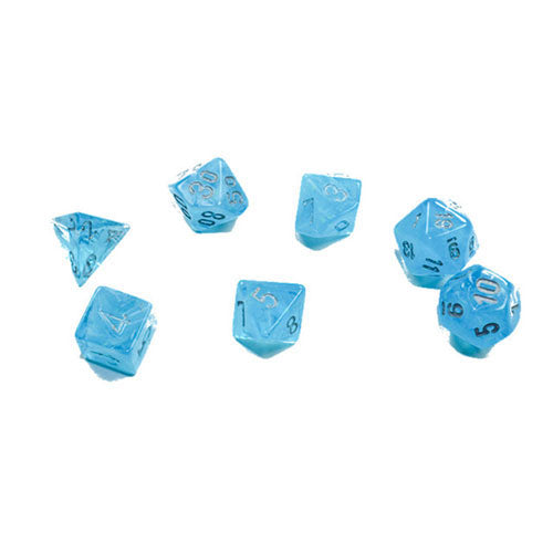 Chessex Gemini Steel Mini-Polyhedral 7-Die Set