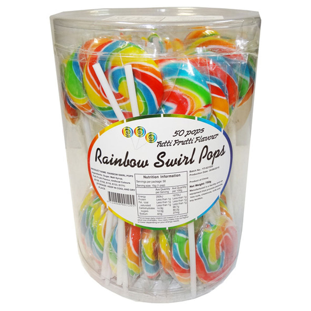 Remolino Pops Lollipops (50x15g)