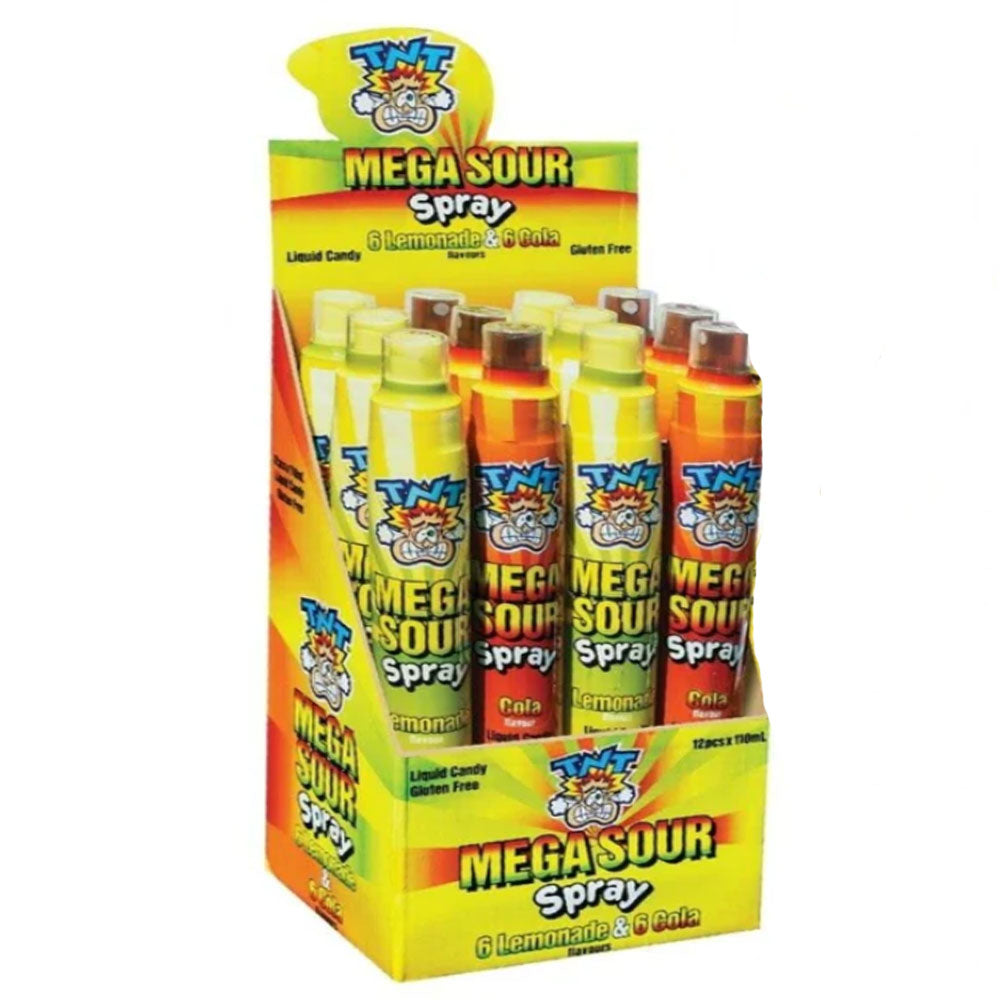 TNT Mega Candy Sour Spray (12x110 ml)