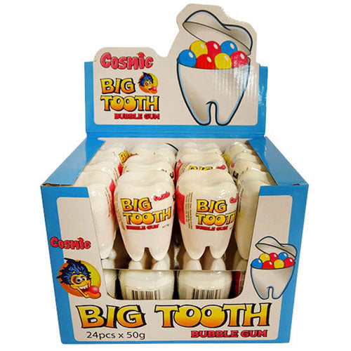 Cosmic Big Tooth Bubble Gum (24x50g)