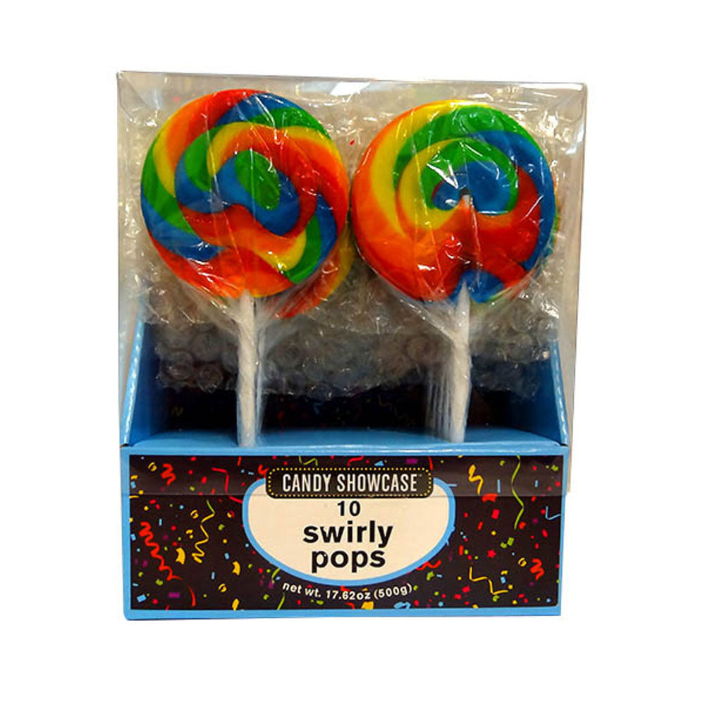 Candy Showcase swirly lolly's (10x50g)