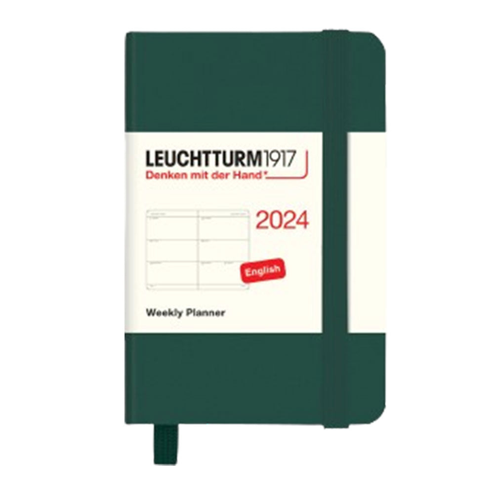 Leuchtturm 2024 A7 Wöchentlicher Miniplaner