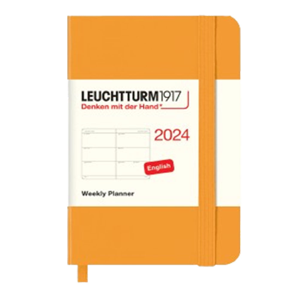 Leuchtturm 2024 A7 wekelijkse mini -planner