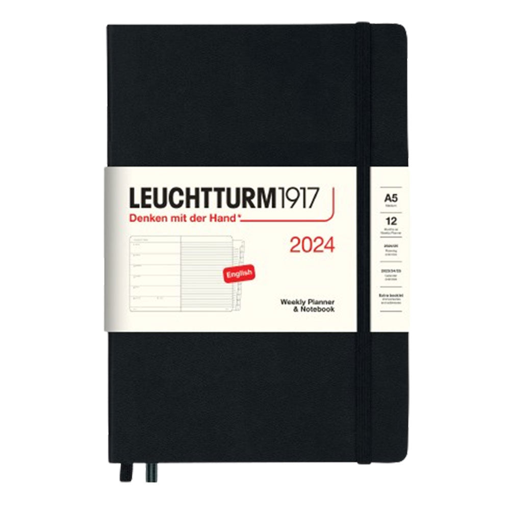 2024 A5 Week Planer & Notebook mit Broschüre