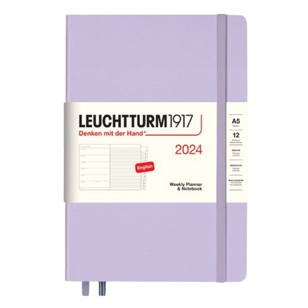 2024 A5 Week Planer & Notebook mit Broschüre