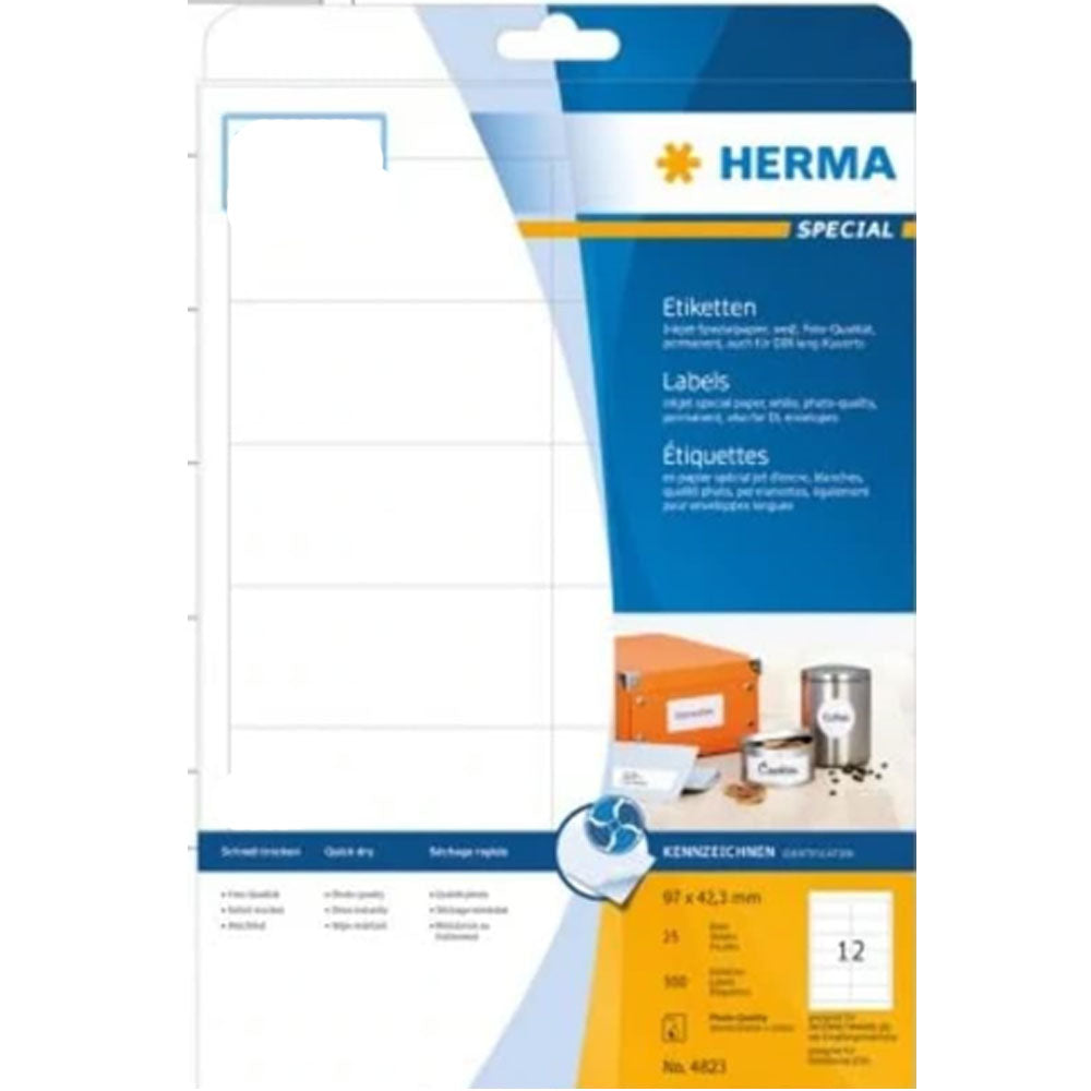 Herma Inkjet Etykies A4 25pc