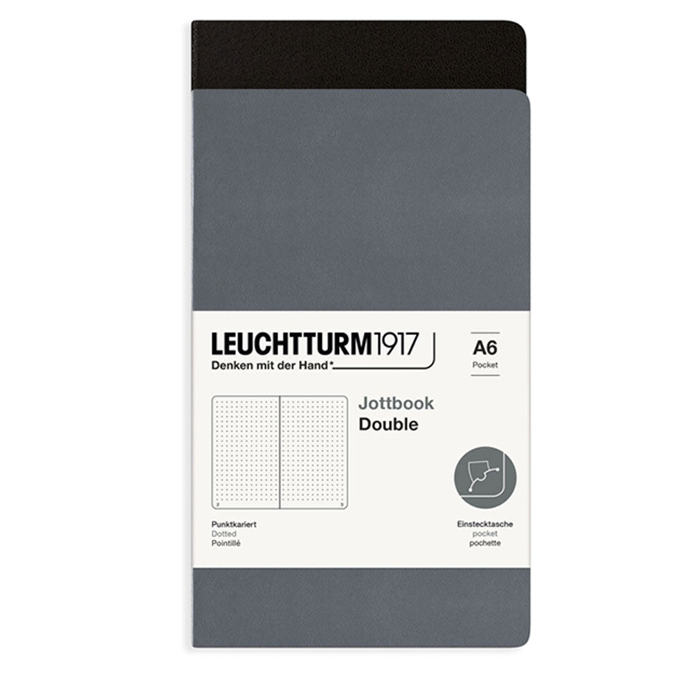 Leuchtturm Twin Pack JottbookはA6を点在させました