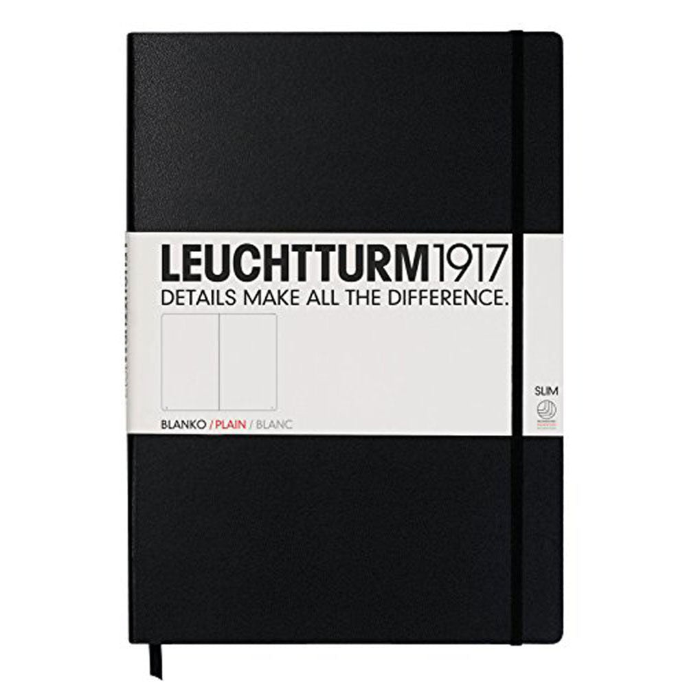 Leuchtturm HC Master Slim Plain Notebook A4+