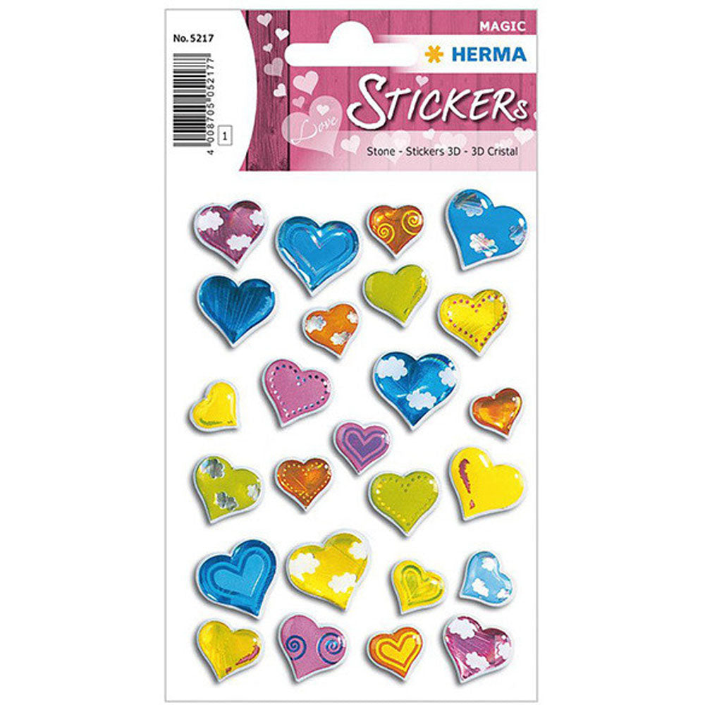 Herma Decor Heart Eyes Stone naklejka