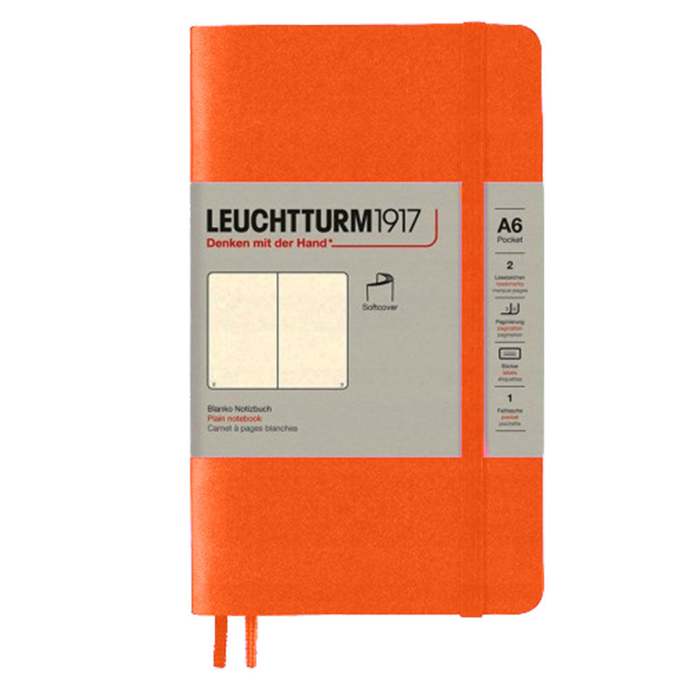 Leuchtturm Softcover Plain Notebook A6