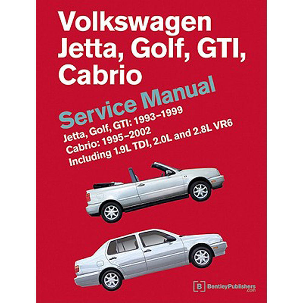 Volkswagen Jetta Golf GTI Cabrio 1993-1999 Service Manual