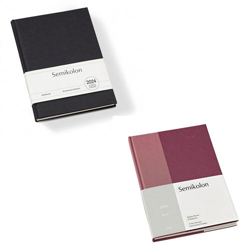 Semikolon 2024 Weekly Planner & Notebook A5