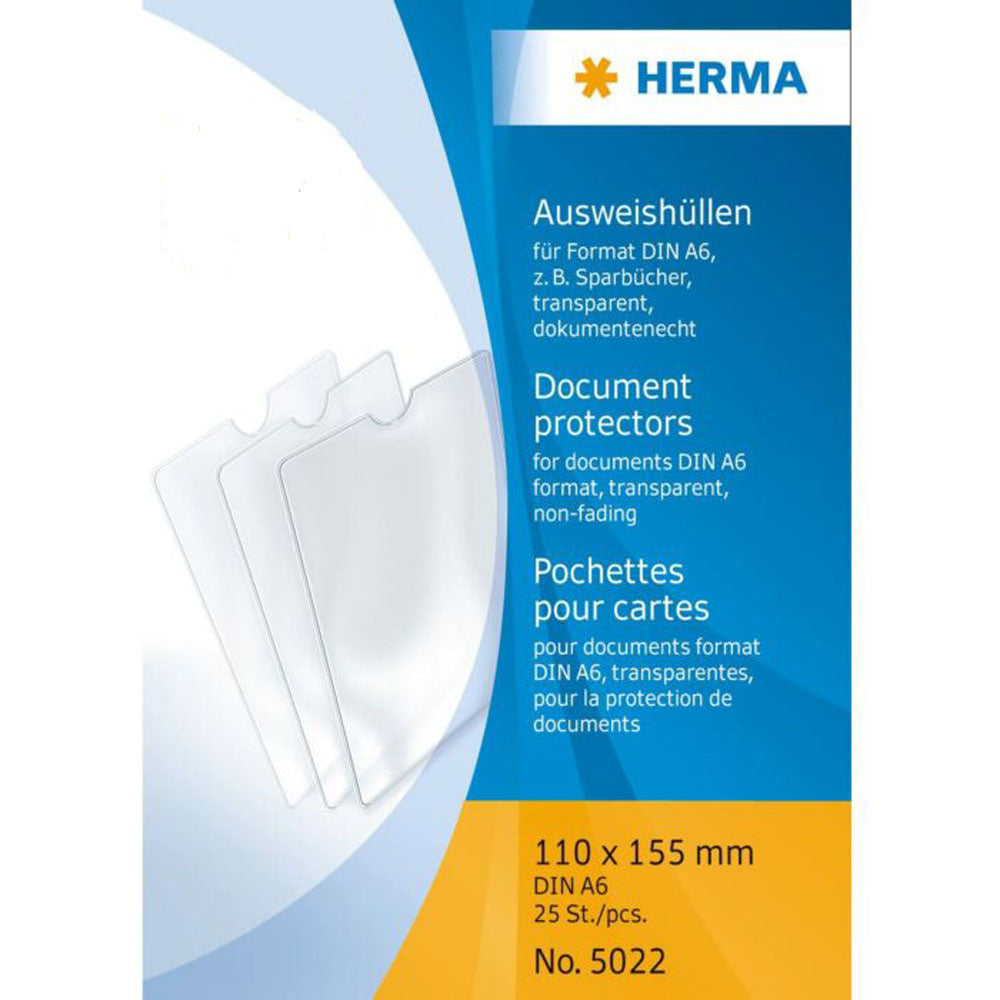 Herma Document Protectory 25pk