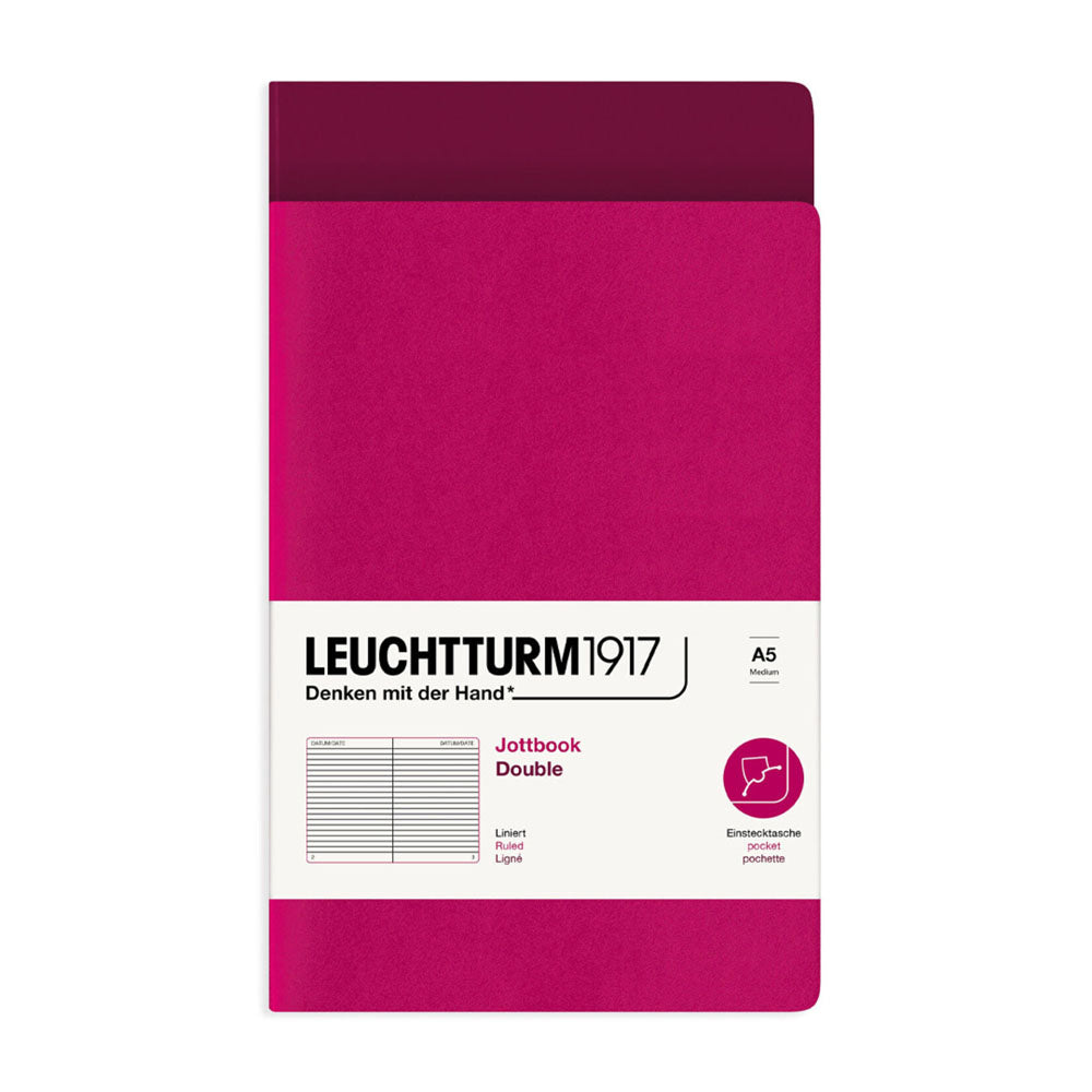 Leuchtturm Twin Pack Jottbook Foret A5