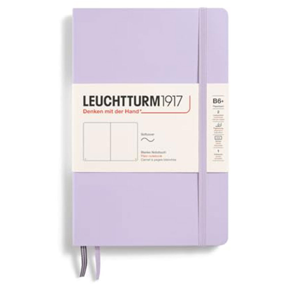 Leuchtturm SCペーパーバックプレーンB6+ノートブック123pg