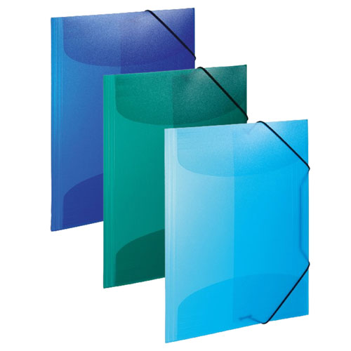 Herma Elasticated Translucent PP Folder A4