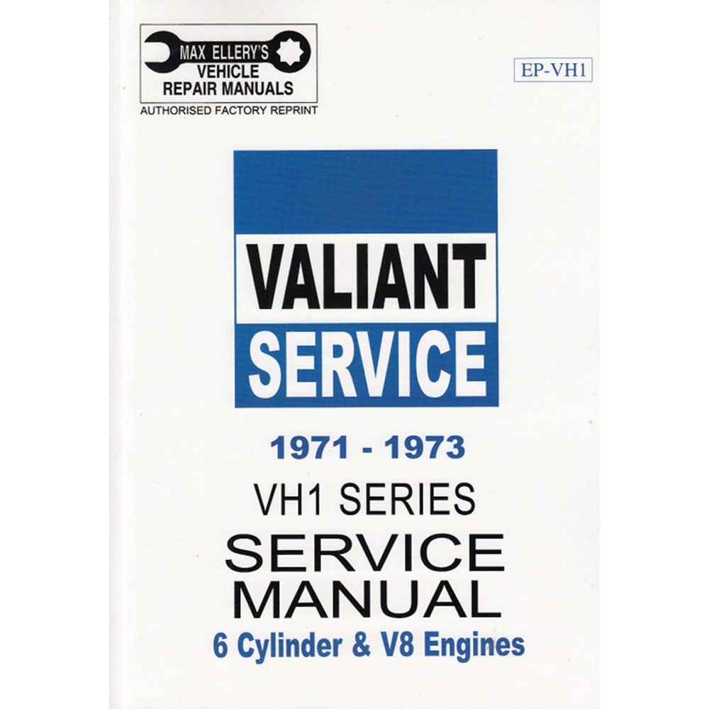 Valiant 1971-1973 VH Seria Service Manual