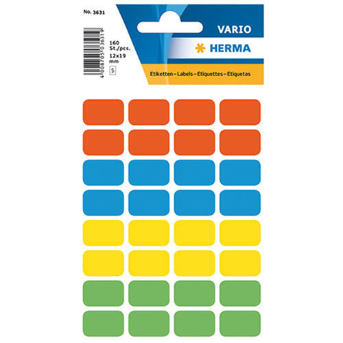 Herma Multi-Purpose Assorted Color Labels