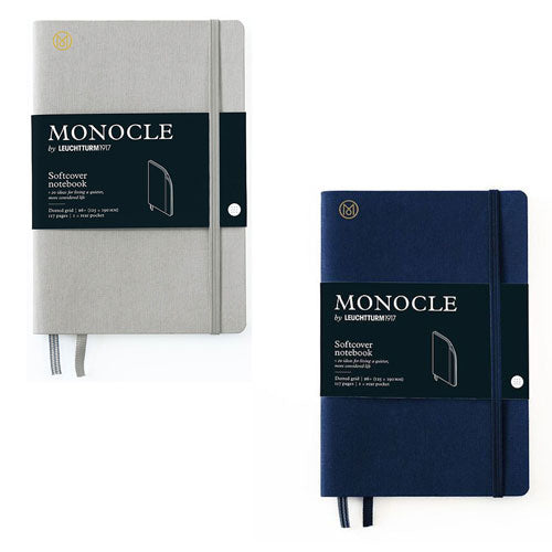 Leuchtturm Monocle Softcover Dotted Notebook B6+