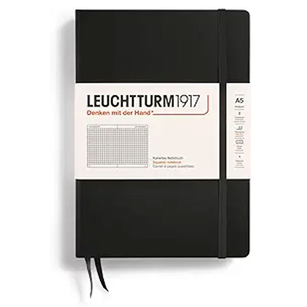 Leuchtturm Leather A5ノートブック251pg（黒）