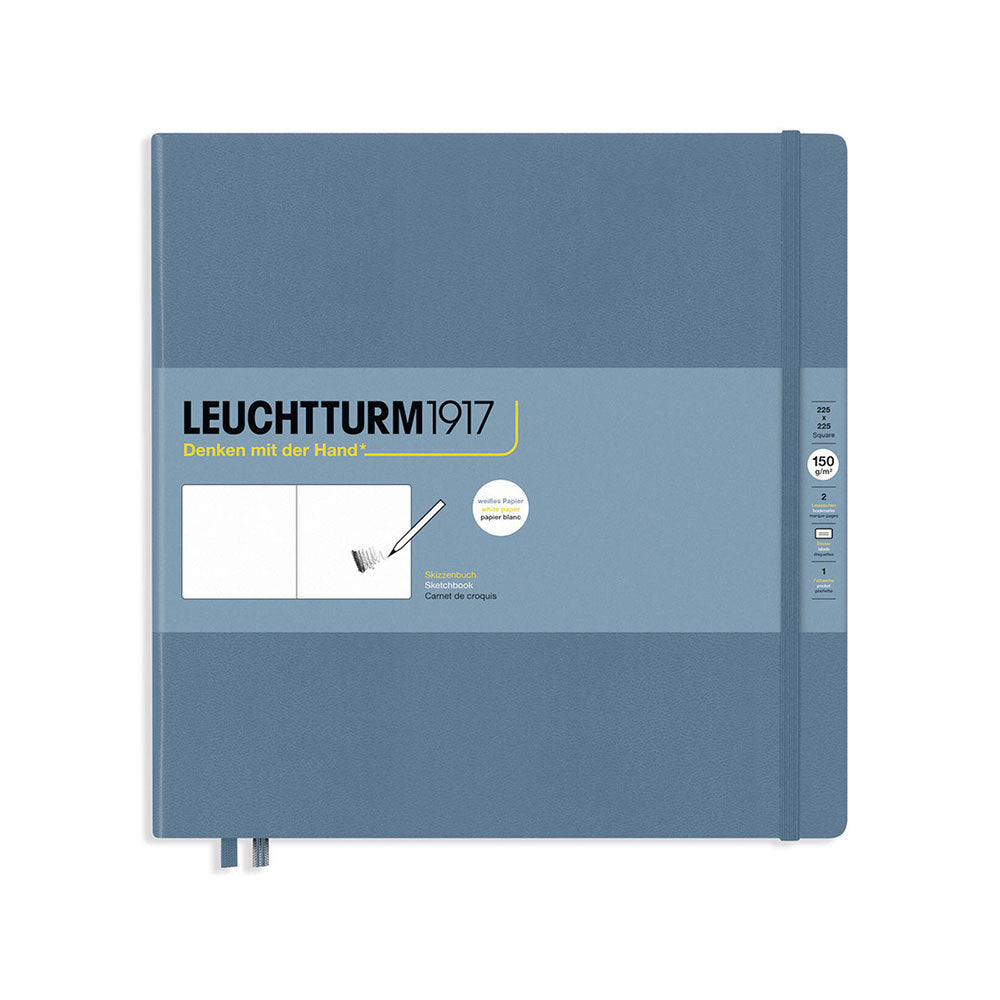 Leuchtturm Hardcover Square Plain Sketchbook 225mm