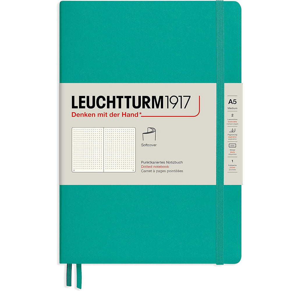 Leuchtturm Softcover prickade anteckningsbok A5