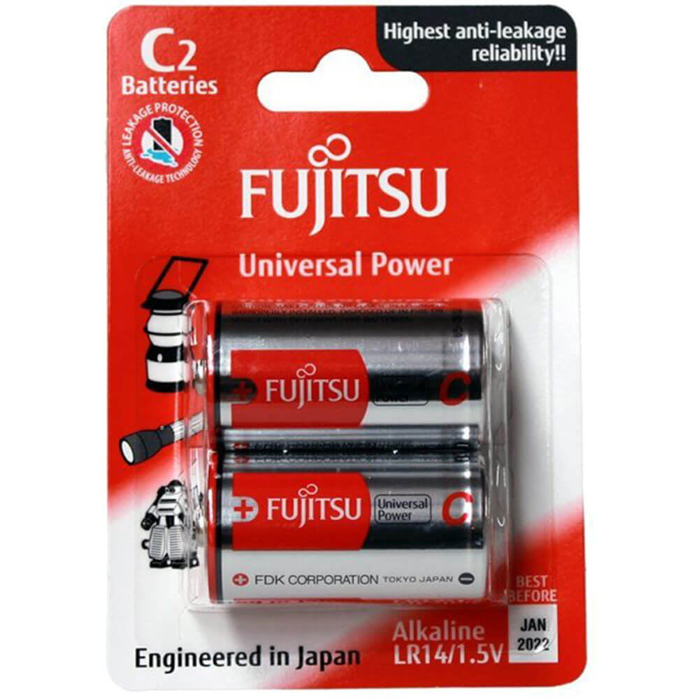 Fujitsu alkalisk blister Universal Power (pakke med 2)