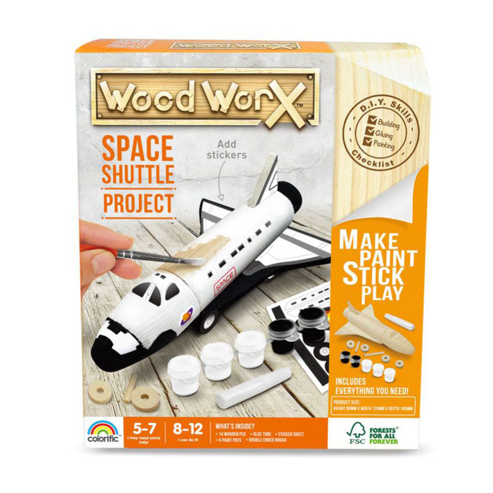 Kit de pintura de modelos de madera worx