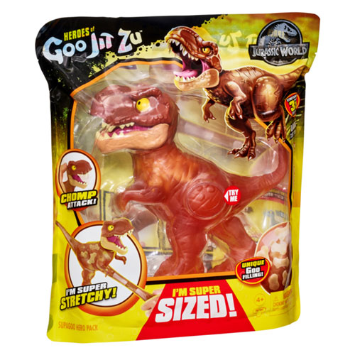 Heroes Goo Jit Zu Stretchy Supagoo T-Rex Figure 19.5cm