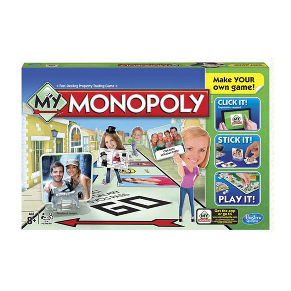 Hasbro Gaming My DIY Monopoly Card Game