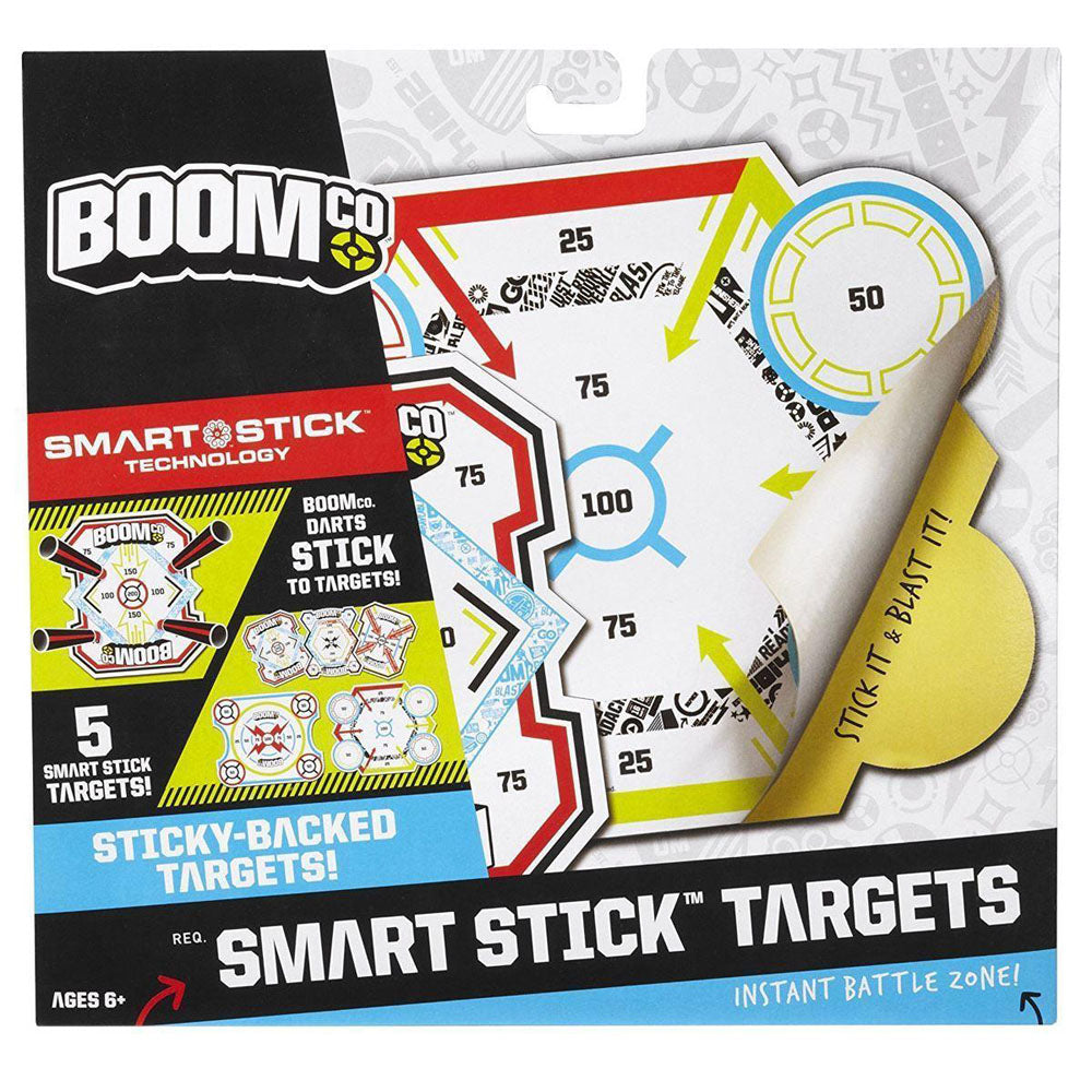 BOOMco Smart Stick Target Sticker Pk