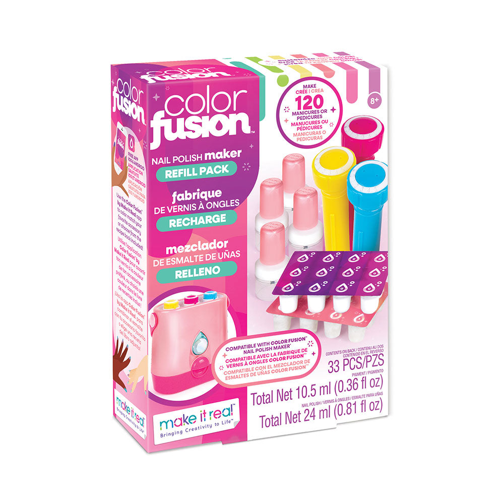 Hazlo esmalte de uñas de fusión de color real