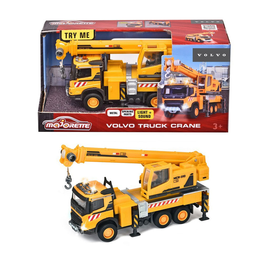 Majorette Volvo Crane Truck