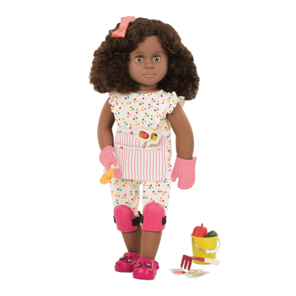 Vår generasjon Fashion Doll med Story Book 46cm