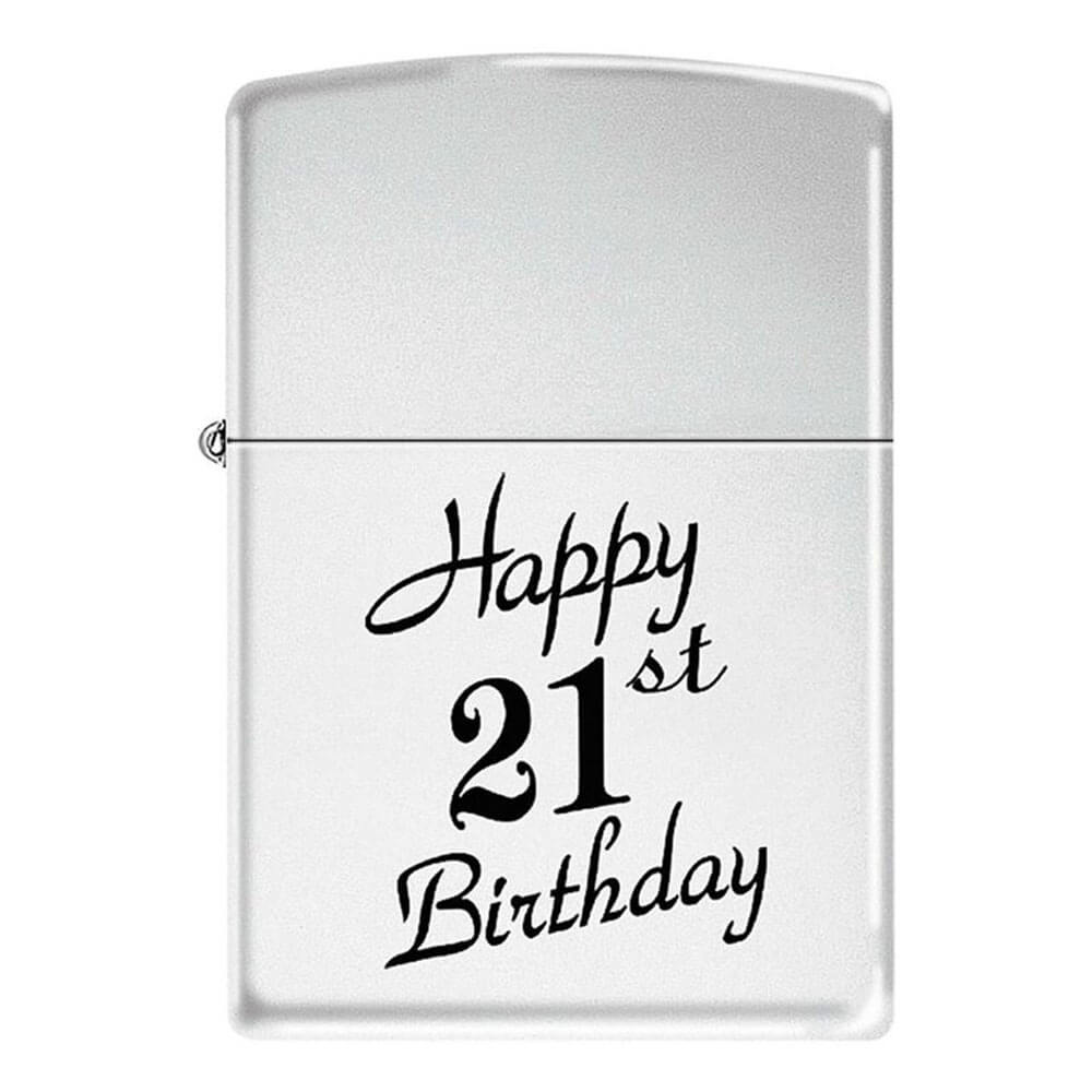 Zippo Birthday High Polish Chrome Lighter