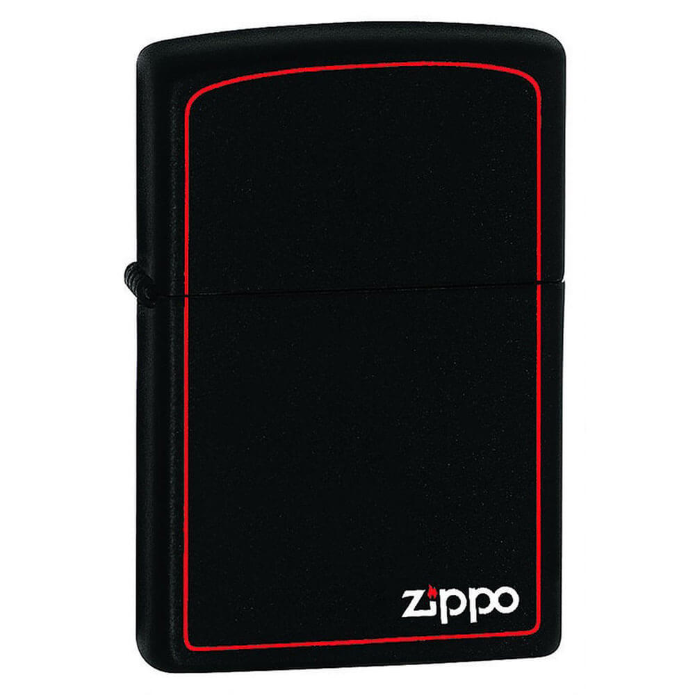 Zippo mate acabado encendedor (negro)