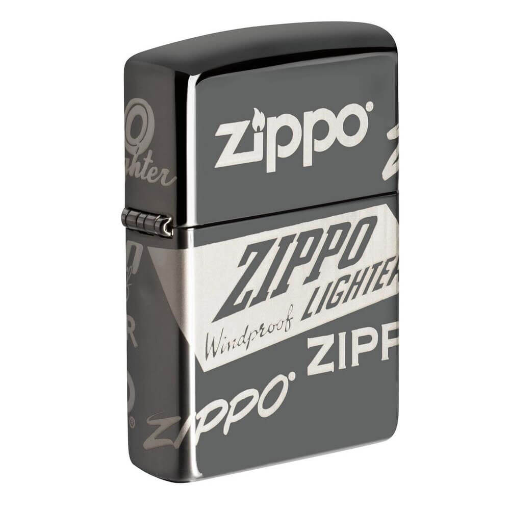 Zippo Black Ice Design Tlester