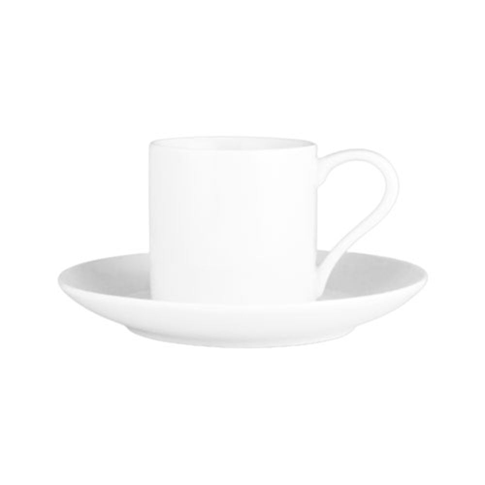 Wilkie New Bone Porcelain Demi Cup & Saucer 100mL