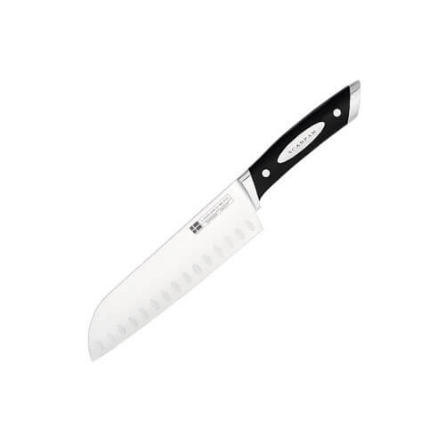 Scanpan Classic Santoku Knife with Granton Edge